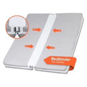 2-in-1 Bed Bridge Twin to King with Attached Sheet - Twin Bed Connector - Split King Gap Filer - Mattress Wedge Gap Filler - Twin to King Bed Con