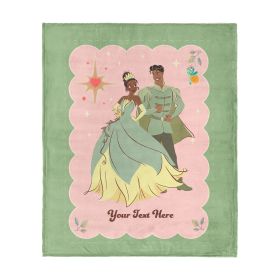 Disney Princess Jazzed Valentine Personalized Silk Touch Throw Blanket 50 x 60 inches